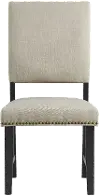 Maddox Beige Upholstered Dining Room Chair