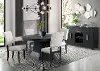 Clearance Maddox Contemporary Beige and Dark Gray 5 Piece Dining Set