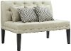 Beige Dining Loveseat - Maddox