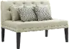 Maddox Beige Dining Loveseat