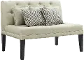 Maddox Beige Dining Loveseat