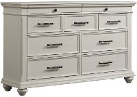 Classic White Dresser - Slater