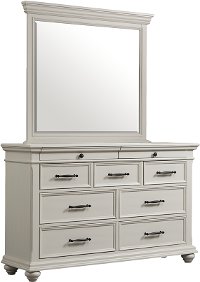 Classic White Mirror - Slater-3