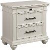 Classic White Nightstand - Slater