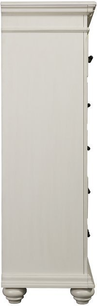 Classic White Chest of Drawers - Slater-5