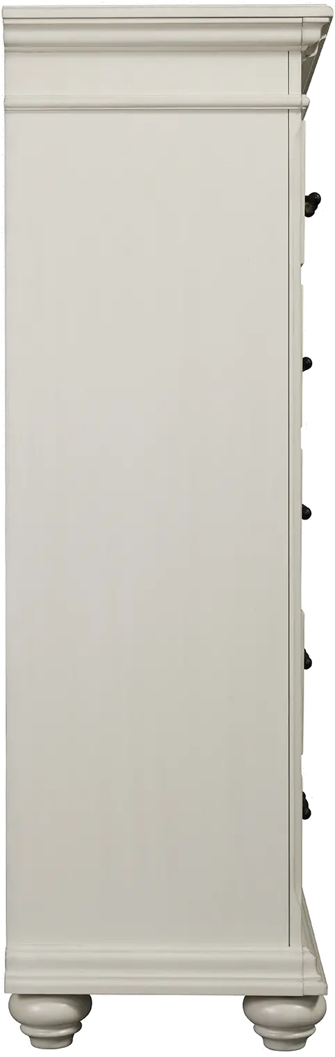 Slater White Chest of Drawers-5