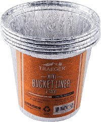 BAC459 Traeger BAC459 Mini Grease Bucket Liner-5 Pack