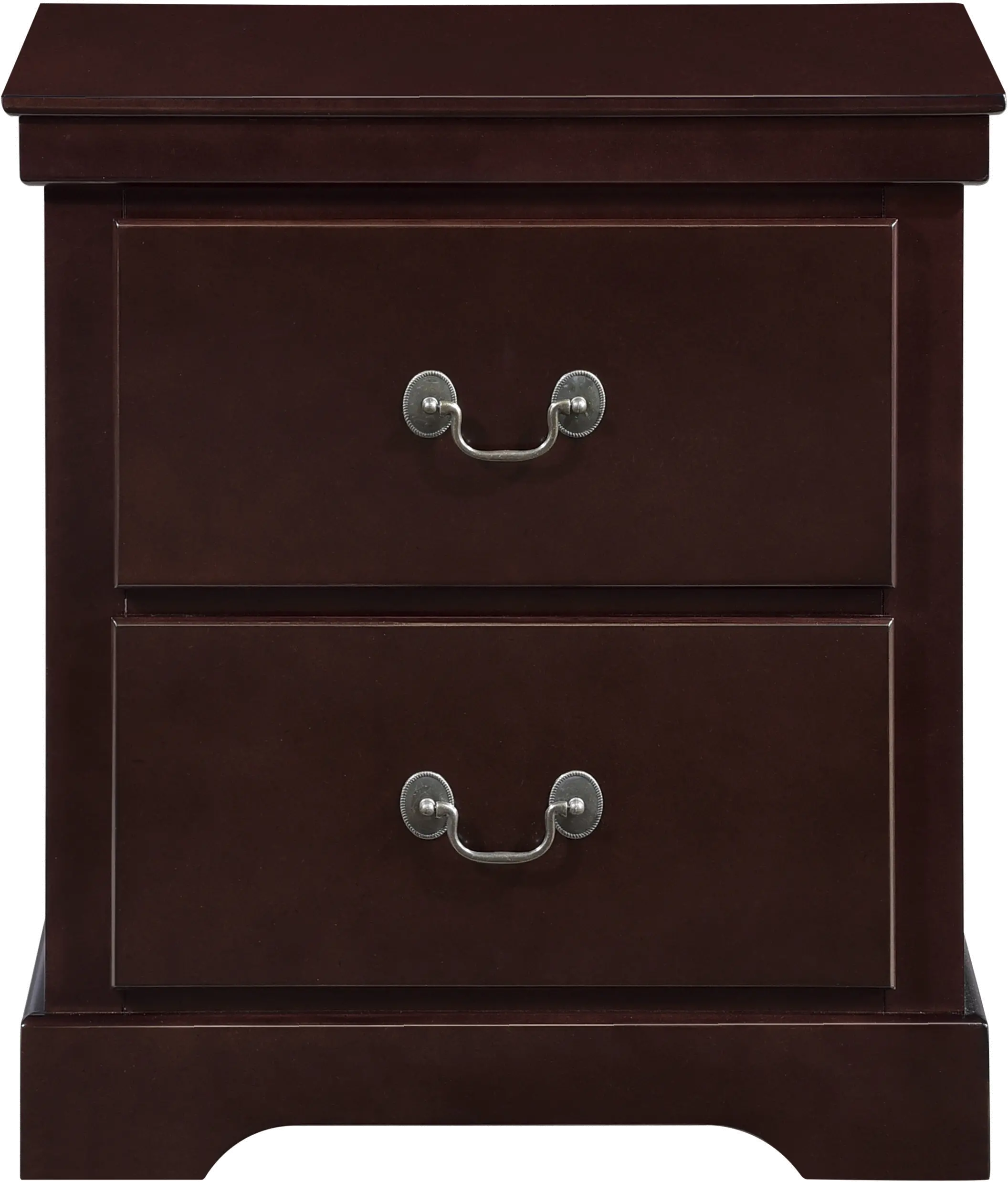 Seabright Cherry Brown Nightstand-1