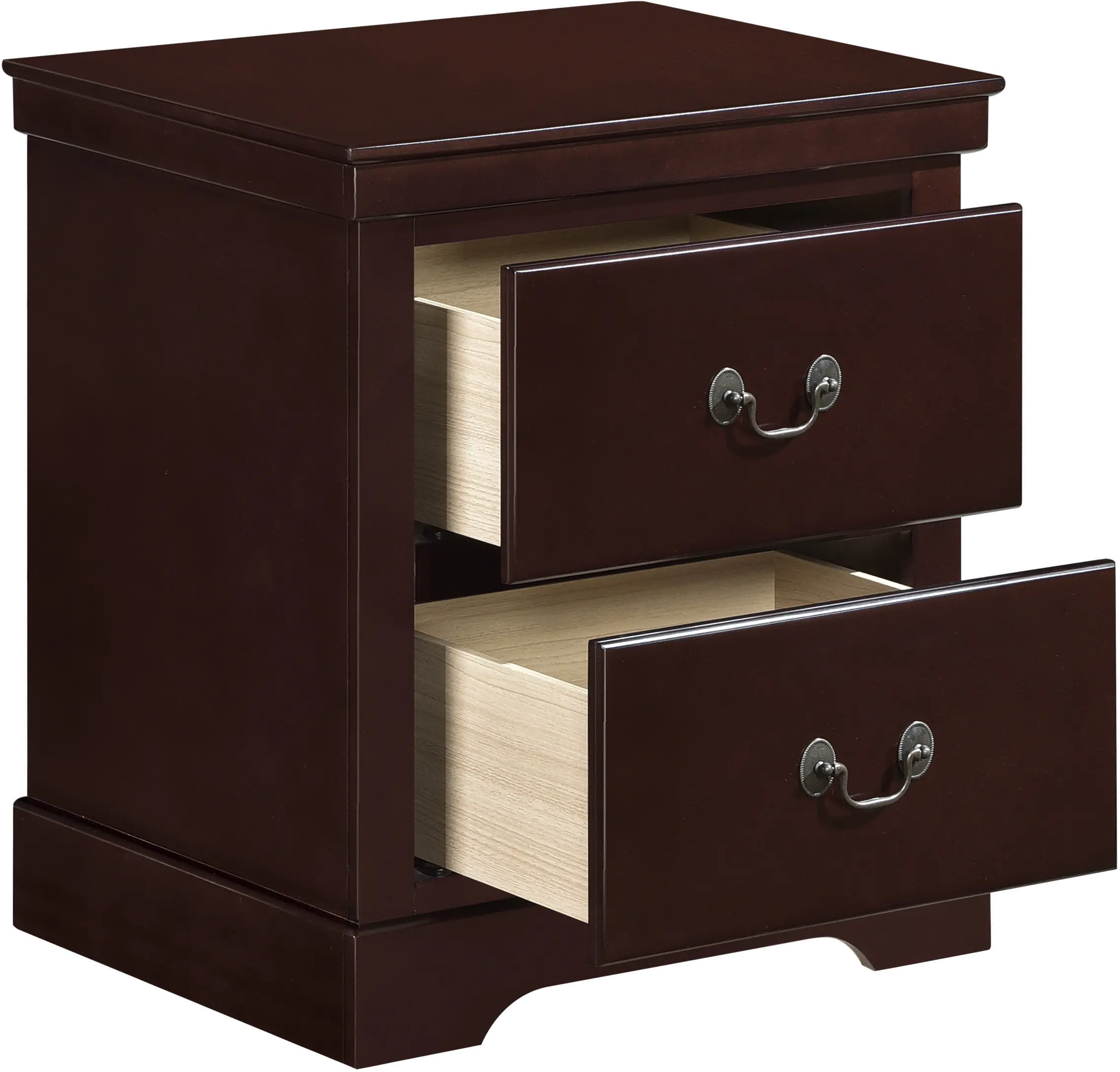 Seabright Cherry Brown Nightstand-2