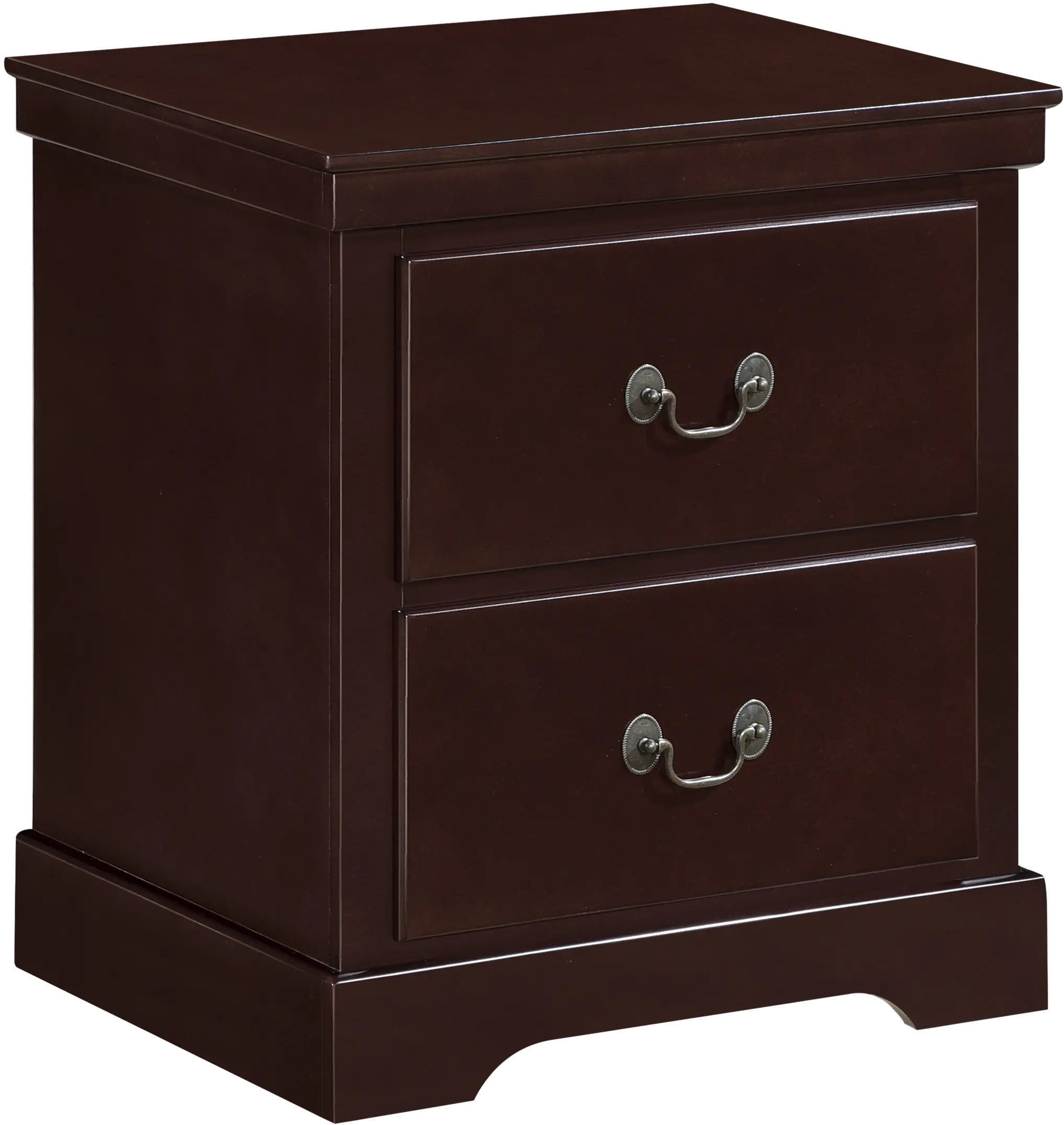 Seabright Cherry Brown Nightstand-3