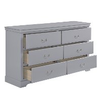 Contemporary Gray Dresser - Seabright-2