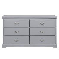 Contemporary Gray Dresser - Seabright-3