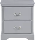 Seabright Gray Nightstand