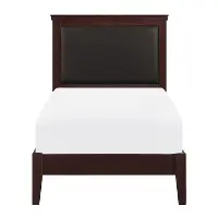 Seabright Cherry Brown Twin Bed