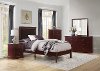 Cherry Brown 4 Piece Twin Bedroom Set - Seabright