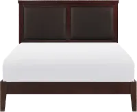 Seabright Cherry Brown Queen Bed