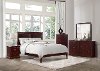 Cherry Brown 4 Piece King Bedroom Set - Seabright