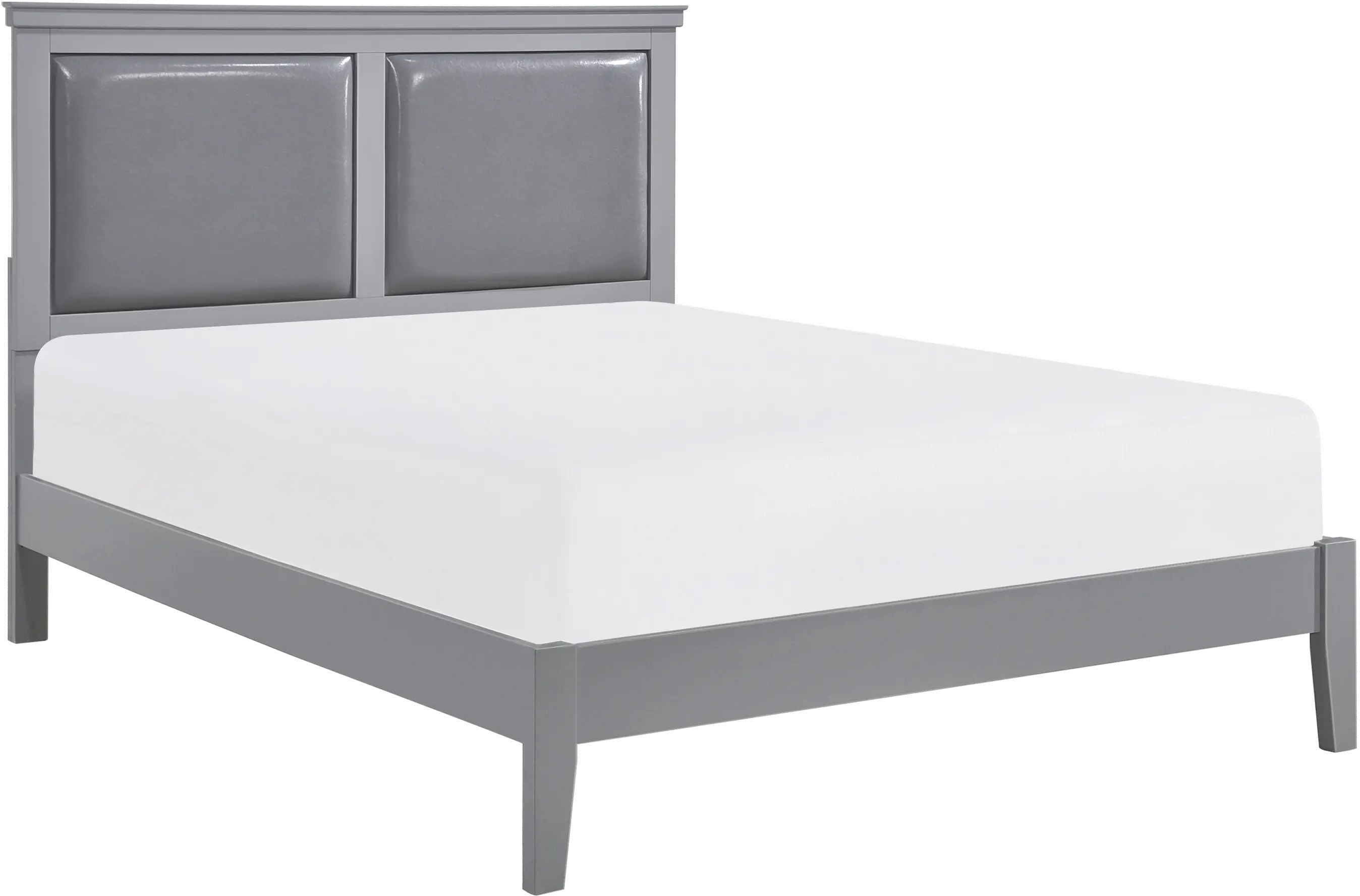 Seabright Gray Queen Bed-1