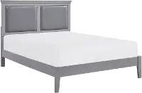 Seabright Gray Queen Bed
