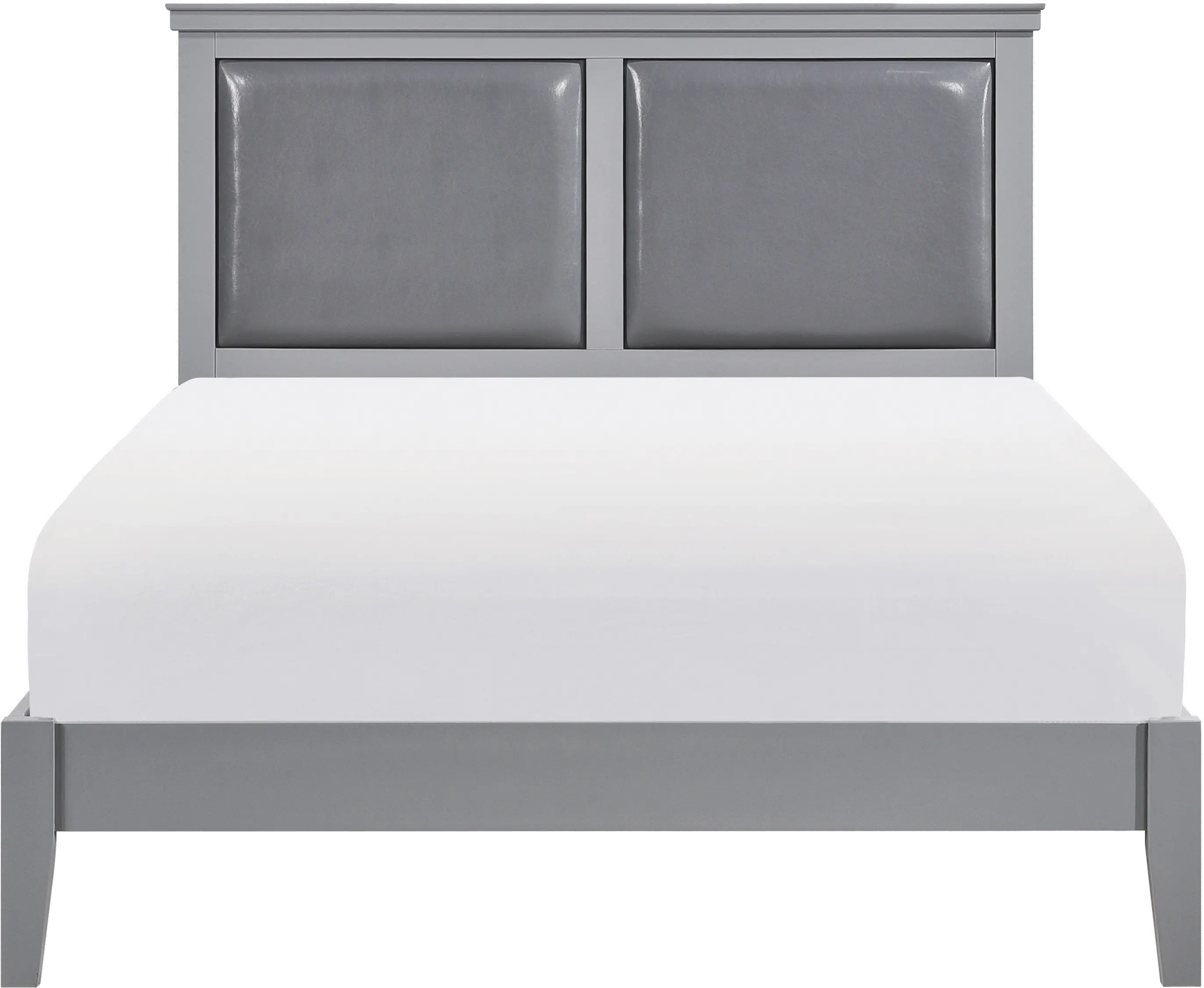 Seabright Gray Queen Bed-2