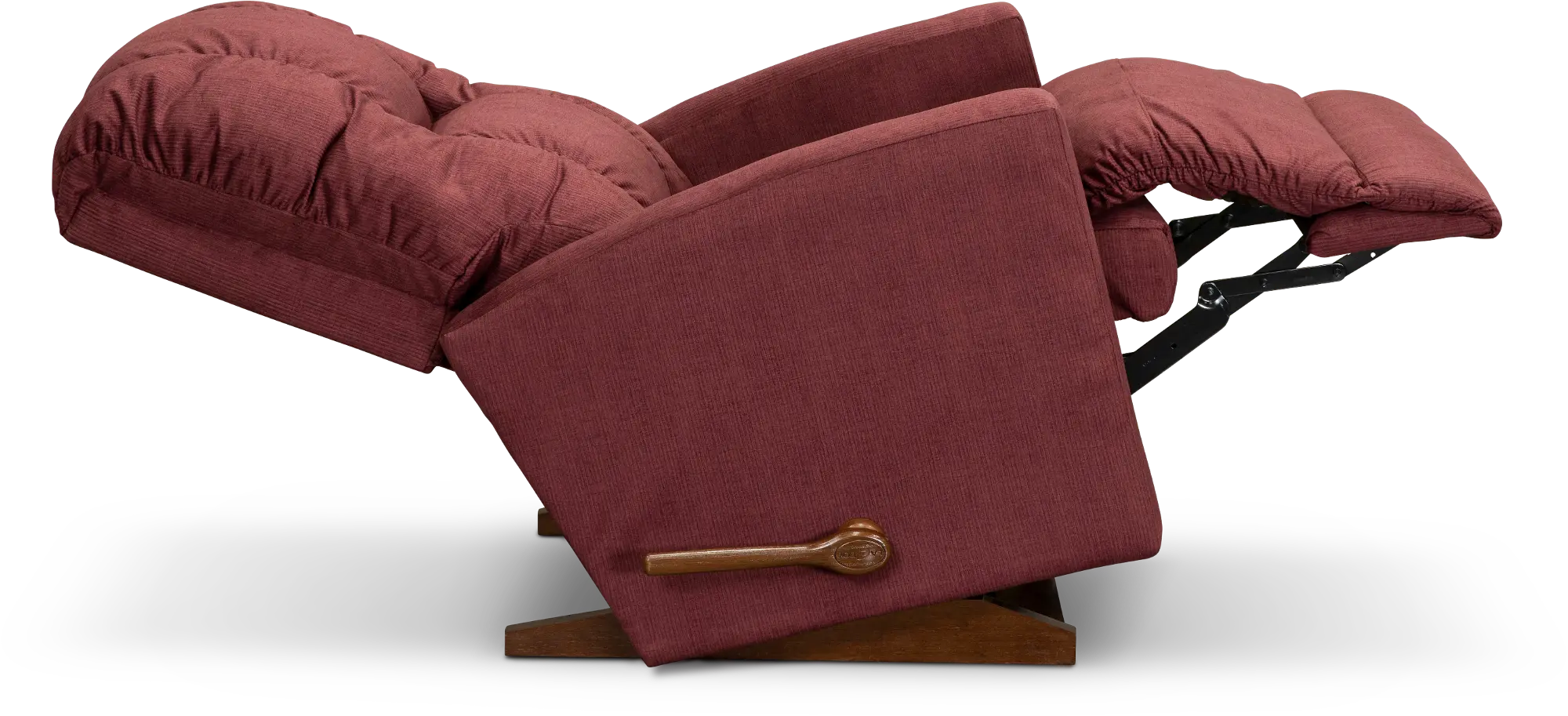 10-767/D160808 Contemporary Sangria Red Rocker Recliner - Casey-3