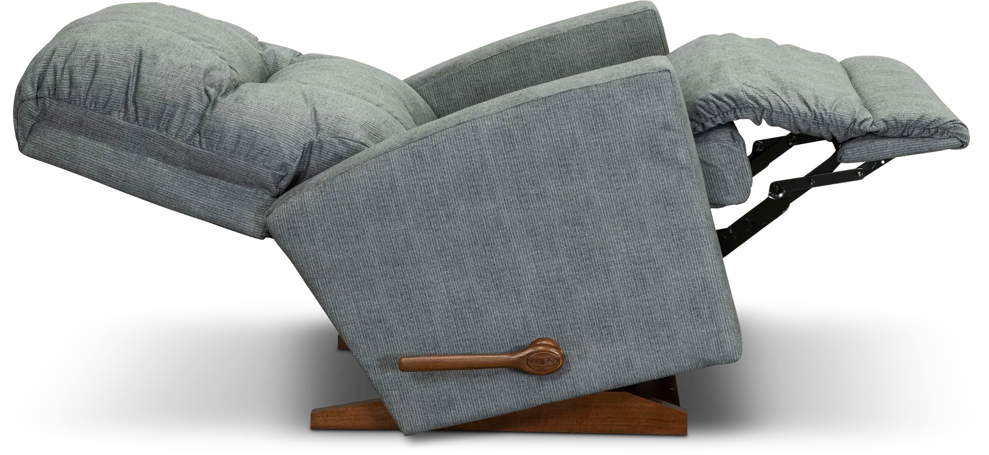 10-767/D160884 Contemporary Lake Blue Rocker Recliner - Casey-4