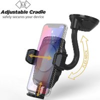 WDHCQ2M-XTSP1 Wireless Charging Universal Window/Dash Mount-2