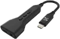 I3AAP,ADAPTOR,BLK StrikeLine Headphone Adapter - Black