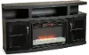 Cantilever Espresso 60 Fireplace TV Stand