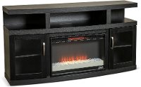 Espresso 60 inch Fireplace TV Stand - Cantilever