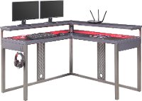 Modern Gray Gaming Desk - Performance Line-2
