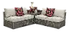 Wicker 5 Piece Patio Sectional with Storage - Tahoe
