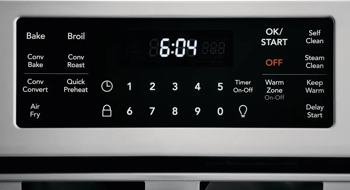 FGEH3047VF Frigidaire 30 Inch Electric Range with Air Fry - 5.4 cu. ft. Stainless Steel-2