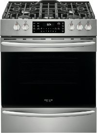 FGGH3047VF Frigidaire 30 Inch Gas Range - 5.6 cu. ft. Stainless Steel