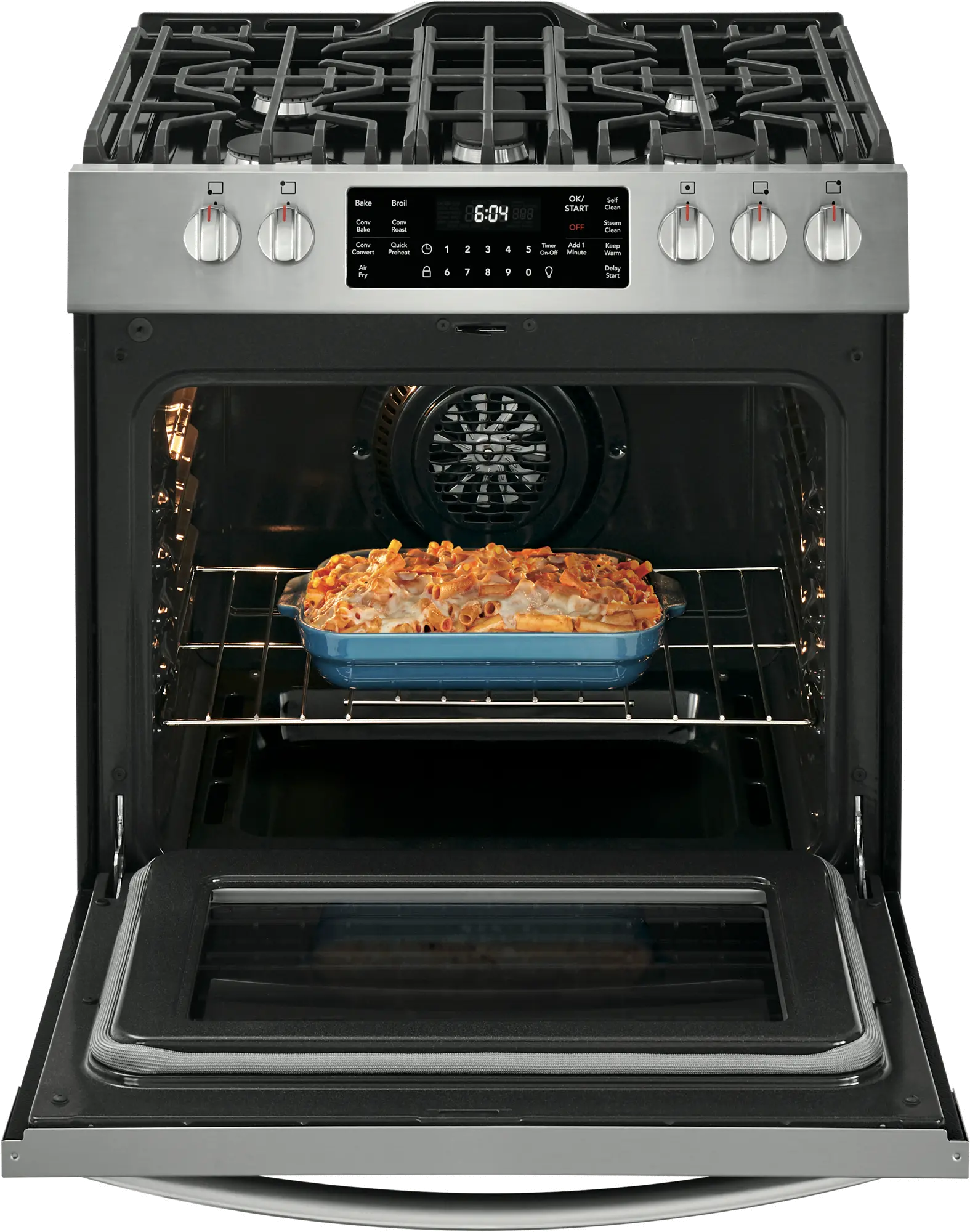 FGGH3047VF Frigidaire Gallery 30 Inch Gas Range with Air Fry - 5.6 cu. ft. Stainless Steel-2