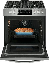 FGGH3047VF Frigidaire Gallery 30 Inch Gas Range with Air Fry - 5.6 cu. ft. Stainless Steel-2