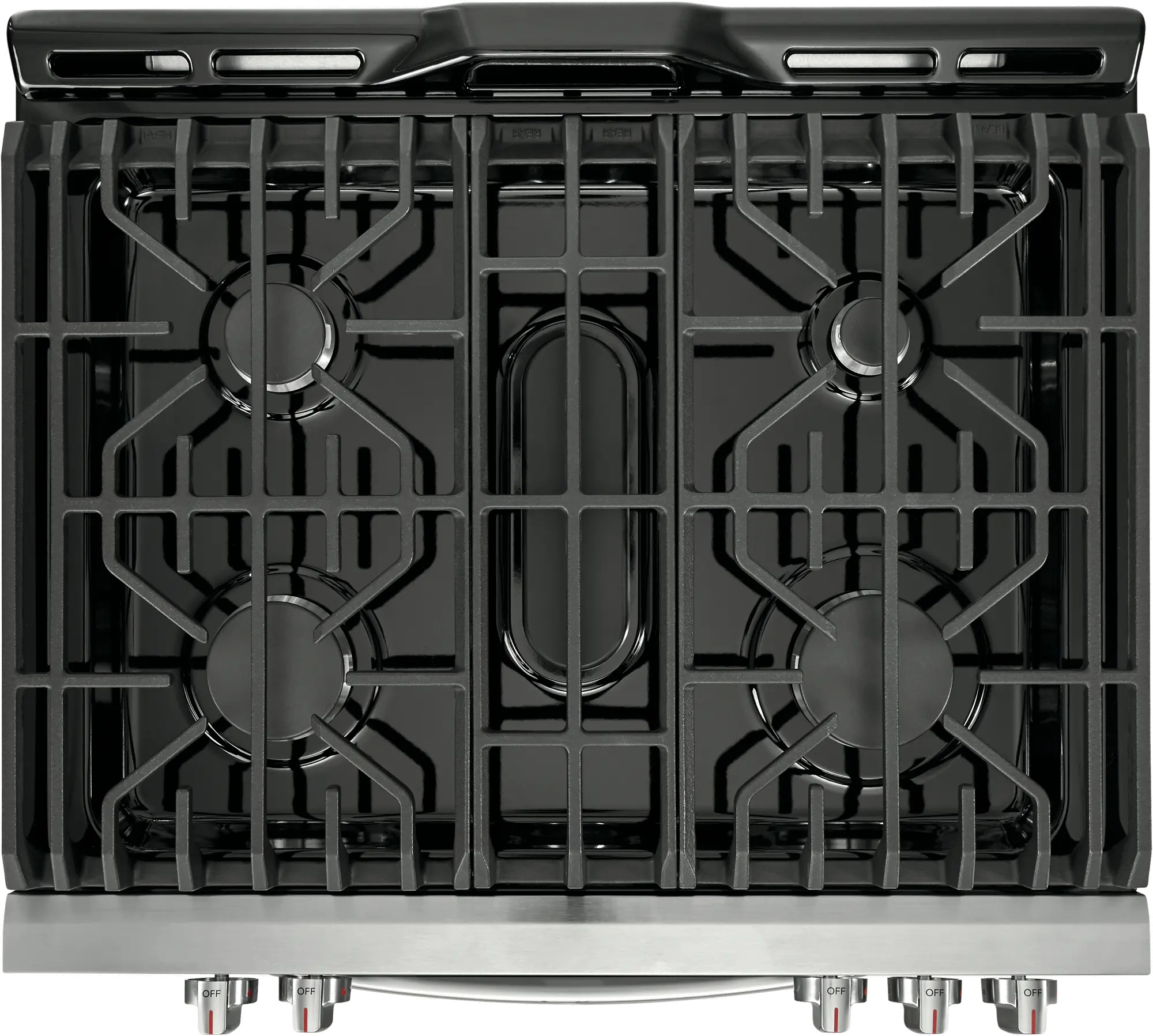 FGGH3047VF Frigidaire Gallery 30 Inch Gas Range with Air Fry - 5.6 cu. ft. Stainless Steel-3