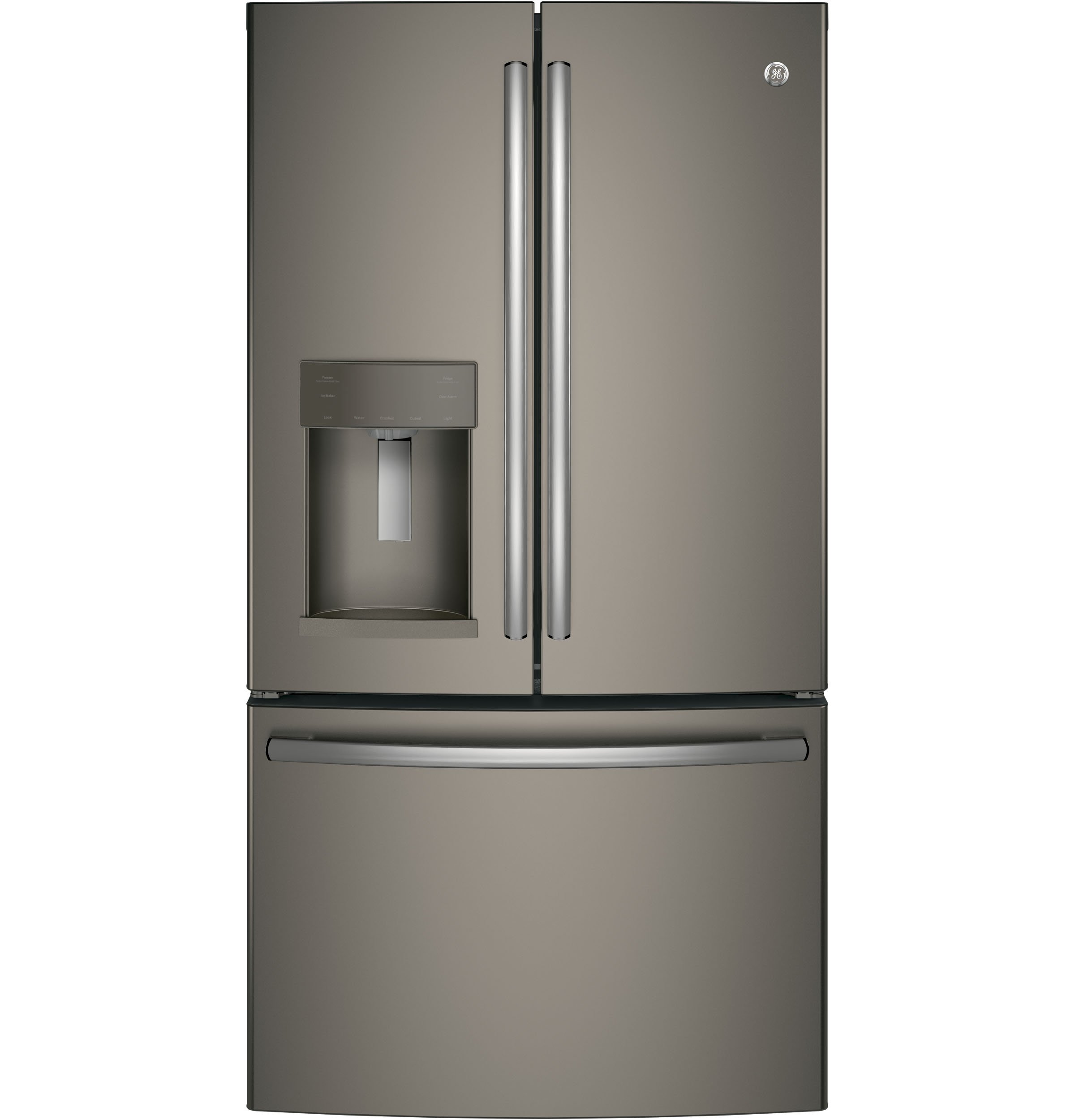 GYS22GMNES GE Counter Depth French Door Refrigerator - 22.2 cu. ft., 36 Inch Slate-1