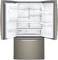 GYS22GMNES GE Counter Depth French Door Refrigerator - 22.2 cu. ft., 36 Inch Slate-4
