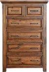 Clearance Hillcrest Brown Chest of Drawers