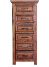 Rustic Chestnut Brown Lingerie Chest - Hillcrest