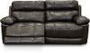 Chocolate Brown Leather-Match Power Reclining Sofa - Integrity