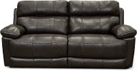 Chocolate Brown Leather-Match Power Reclining Sofa - Integrity-2