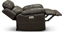 Chocolate Brown Leather-Match Power Recliner - Integrity-2