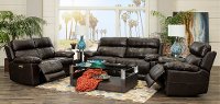 Chocolate Brown Leather-Match Power Recliner - Integrity-5