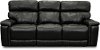 Onyx Black Leather-Match Power Reclining Sofa - Integrity