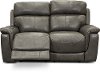 Graphite Gray Leather-Match Power Reclining Loveseat - Integrity