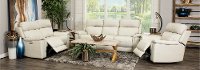 Pearl Leather-Match Power Reclining Loveseat - Integrity-2