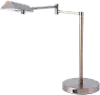 Chrome Metal LED Desk Lamp with USB - Pharma