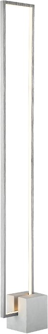 Modern Aluminum and Cement LED Floor Lamp - Fantica